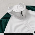 Stanton Colorblock Windbreaker Jacket - Black & White Collar - Clothing > Outerwear > Windbreaker Jackets - Brondals - Image 2