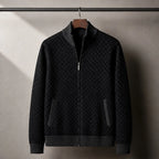 Sutton Zip Knit Sweater - Black - Men's Clothing > Sweaters & Cardigans > Full-Zip Sweaters - Brondals - Image 1