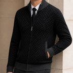 Sutton Zip Knit Sweater - Black - Department: Men - Brondals - Image 3