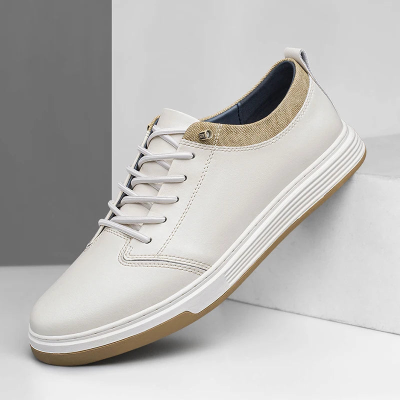 Vinchenco Leather Sneakers - Sneakers - Brondals - Image 1