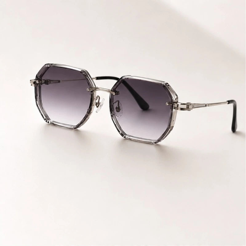 Tahoe Polished Frame Shades - Purple - Sunglasses - Brondals - Image 1
