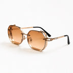 Tahoe Polished Frame Shades - Brown - Sunglasses - Brondals - Image 1