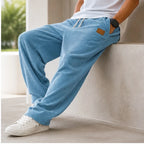 Tennyson Corduroy Jogger Pants - Blue - corduroy jogger pants - Brondals - Image 3