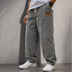 Tennyson Corduroy Jogger Pants - Gray - Clothing > Pants > Corduroy Jogger Pants - Brondals - Image 2
