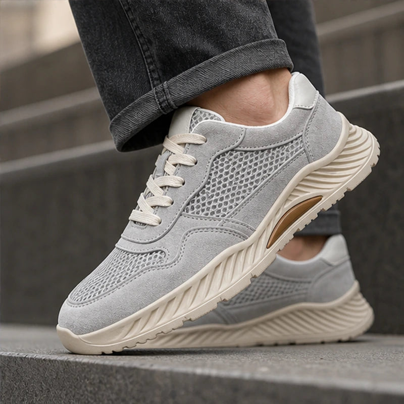 Urban Flex Sneakers - Gray - suede sneakers - Brondals - Image 3