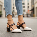Tacones Cordelle con tira trasera