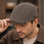 The Hartley Snap Cap - Brown - flat cap - Brondals - Image 3