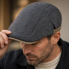 The Hartley Snap Cap - Charcoal - snap cap - Brondals - Image 2