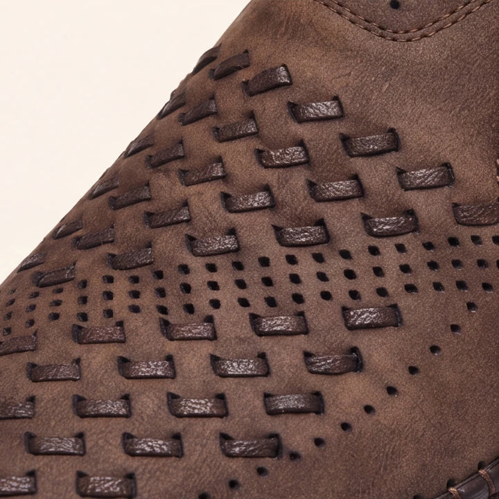 Brunwick Genuine Leather Loafers - Brown - genuine leather - Brondals - Image 4