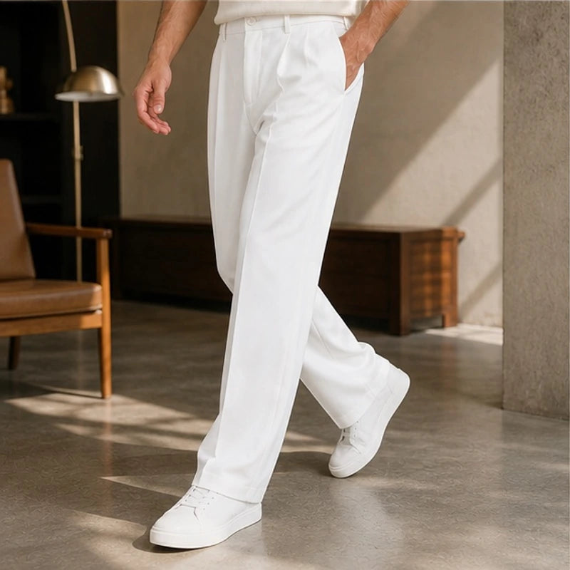 Tobias Tailored Pants - White - Product Type: Pants - Brondals - Image 4