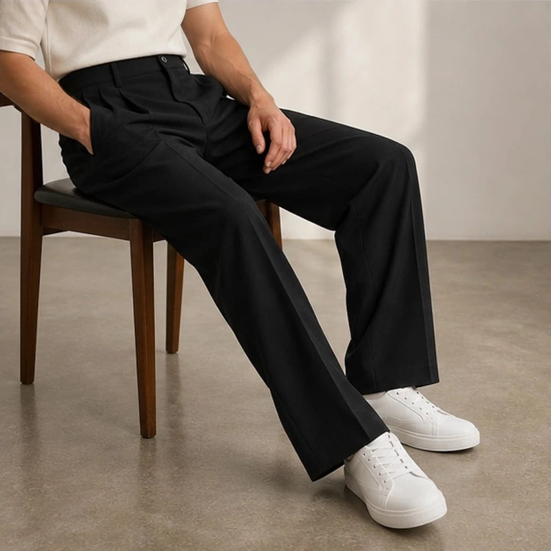 Tobias Tailored Pants - Black - Department: Men - Brondals - Image 3