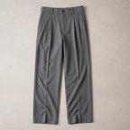 Tobias Tailored Pants - Gray - Men's Clothing > Pants > Tailored Wide-Leg Pants - Brondals - Image 1