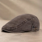 Tucker Cotton Flat Cap - Coffee - Accessories > Hats > Flat Caps - Brondals - Image 1