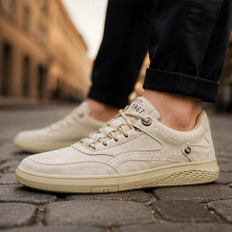 Upton 87's Suede Sneakers - Sand - Footwear > Sneakers > Casual Sneakers - Brondals - Image 4