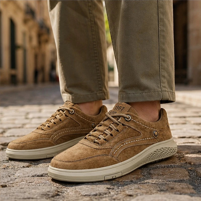 Upton 87's Suede Sneakers - Brown - Sneakers - Brondals - Image 3