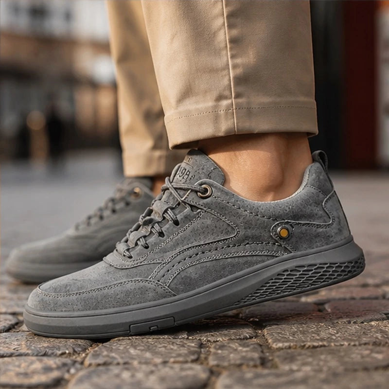 Upton 87's Suede Sneakers - Grey - Footwear > Sneakers > Casual Sneakers - Brondals - Image 4