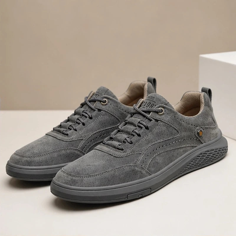 Upton 87's Suede Sneakers - Grey - apparel - Brondals - Image 2