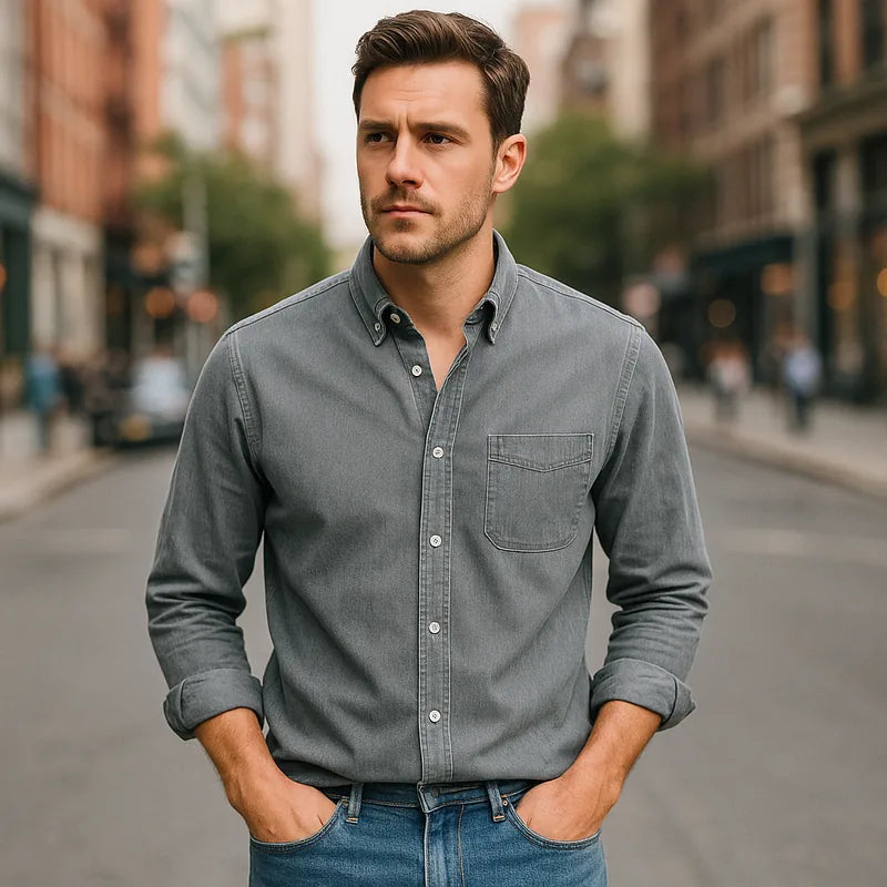 Camisa de algodón Fredrick Ford