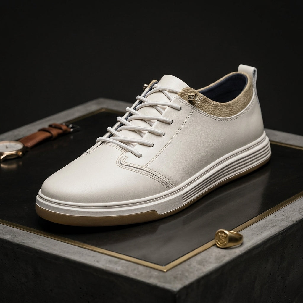 Vinchenco Leather Sneakers - genuine leather - Brondals - Image 4