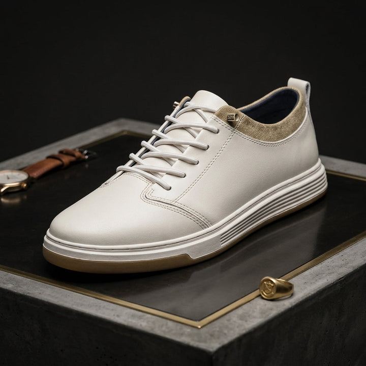 Vinchenco Leather Sneakers - genuine leather - Brondals - Image 4