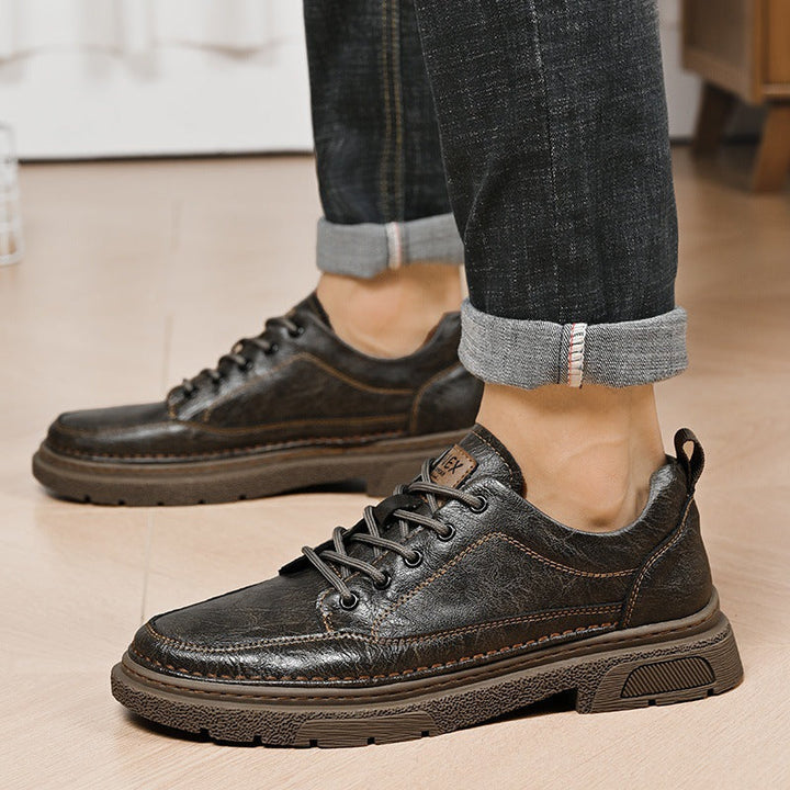 Marret Leather Sneakers - casual sneakers - Brondals - Image 6