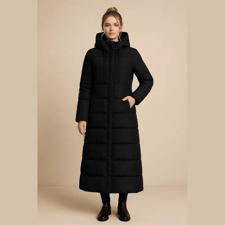 Rhea Long Quilted Puffer