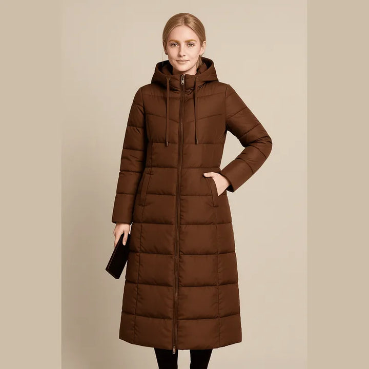 Rhea Long Quilted Puffer
