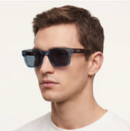 Havana Shift Polarized Sunglasses - Blue Mirage - vintage style - Brondals - Image 8
