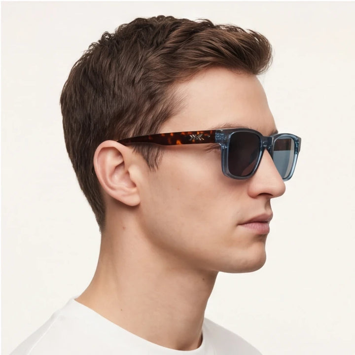Havana Shift Polarized Sunglasses - Blue Mirage - summer accessories - Brondals - Image 9