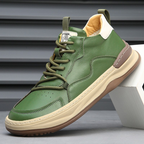 Dellava Italian Genuine Leather Sneakers - Sneakers - Brondals - Image 1