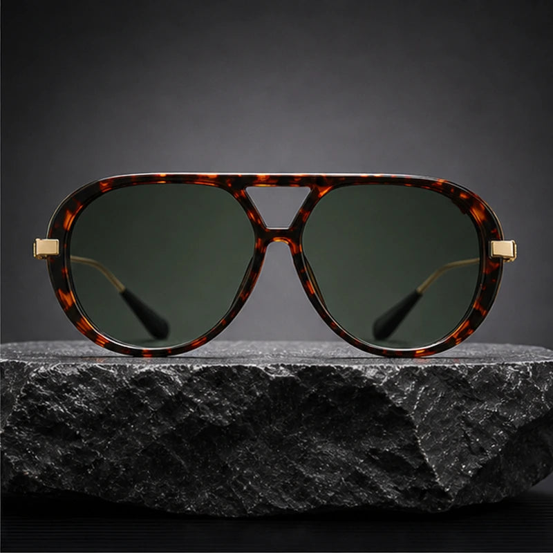 Branley Aviator Sunglasses - Green - aviator sunglasses - Brondals - Image 3