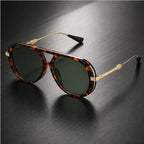 Branley Aviator Sunglasses - Green - Sunglasses - Brondals - Image 1