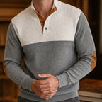 Warwick High Stand Collar Sweater - Gray - Catalog Group: Clothing - Brondals - Image 2