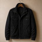 Webster Bomber Jacket - Black - Men's Clothing > Outerwear > Bomber Jackets - Brondals - Image 1