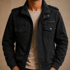 Webster Bomber Jacket - Black - Catalog Group: Clothing - Brondals - Image 2