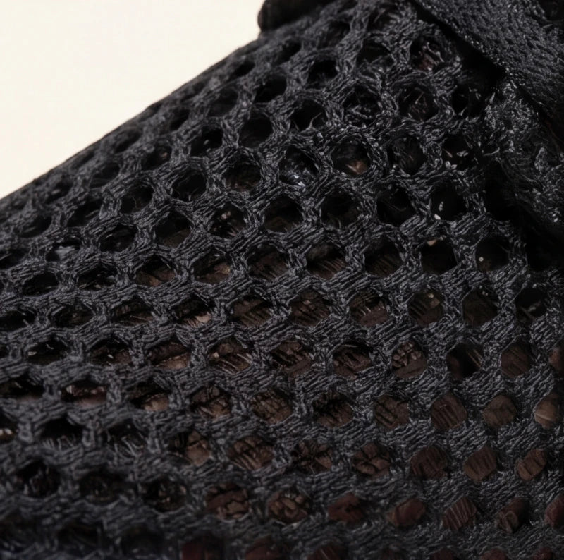 AiroLite Mesh Sneaker - Black - breathable sneakers - Brondals - Image 3