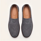 Brunwick Genuine Leather Loafers - Gray - men's loafers - Brondals - Image 2