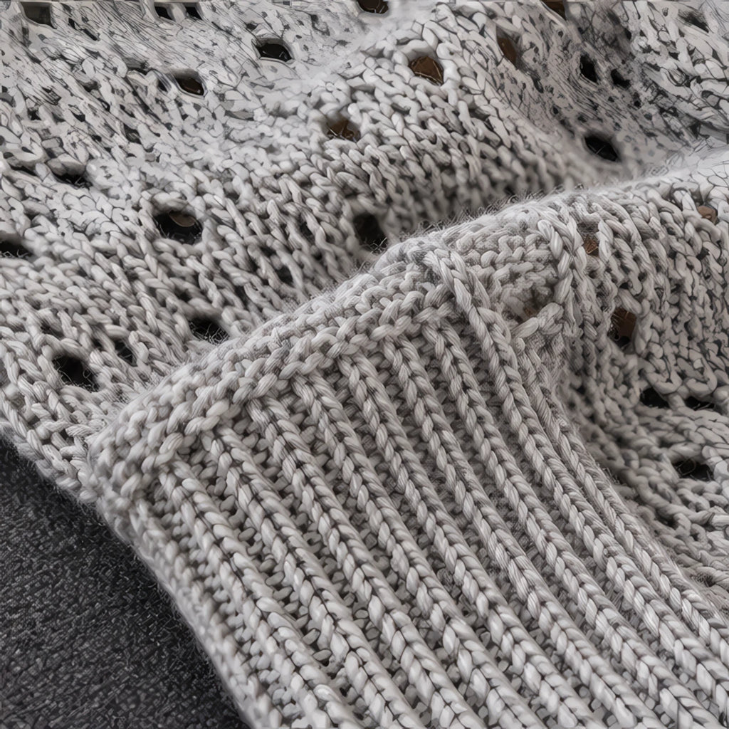 Wren Women's Knit Sleeved Scarf Shawl - Grey - female - Brondals - Image 4