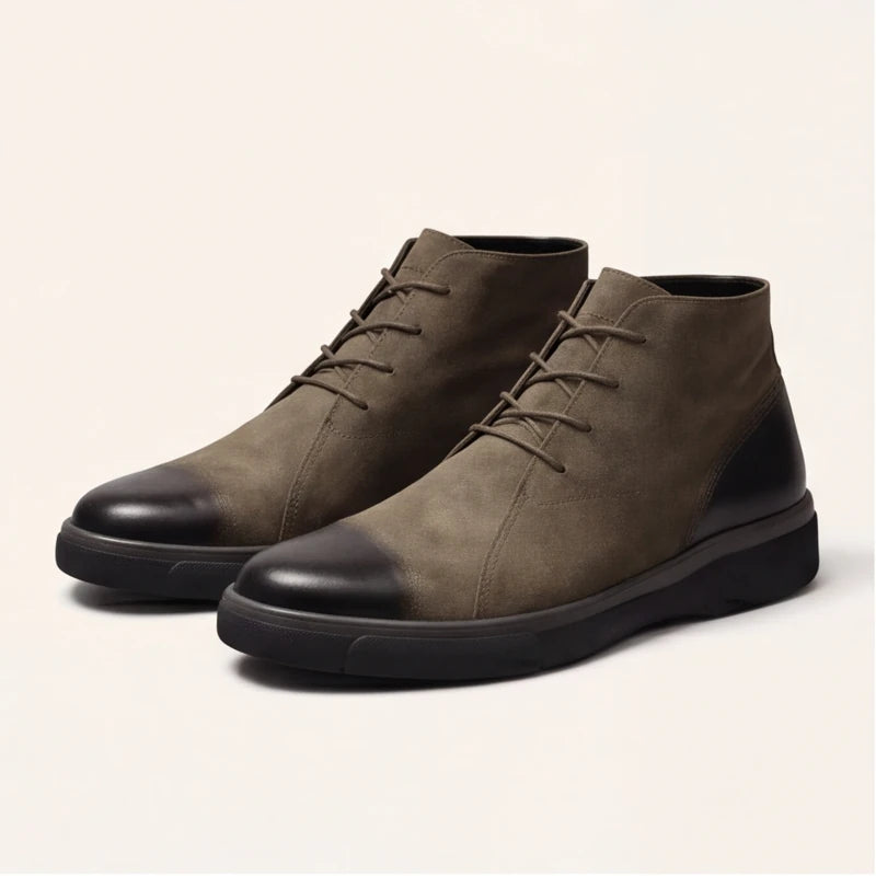Brineman Leather Shoes - Green - Shoes - Brondals - Image 1