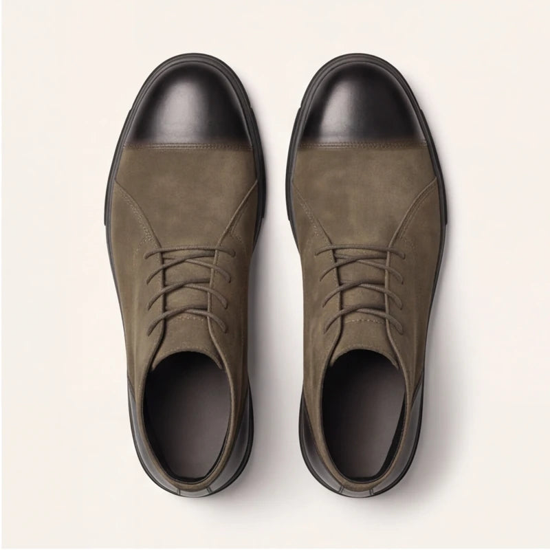 Brineman Leather Shoes - Green - leather shoes - Brondals - Image 3
