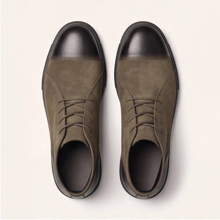 Brineman Leather Shoes - Green - leather shoes - Brondals - Image 3