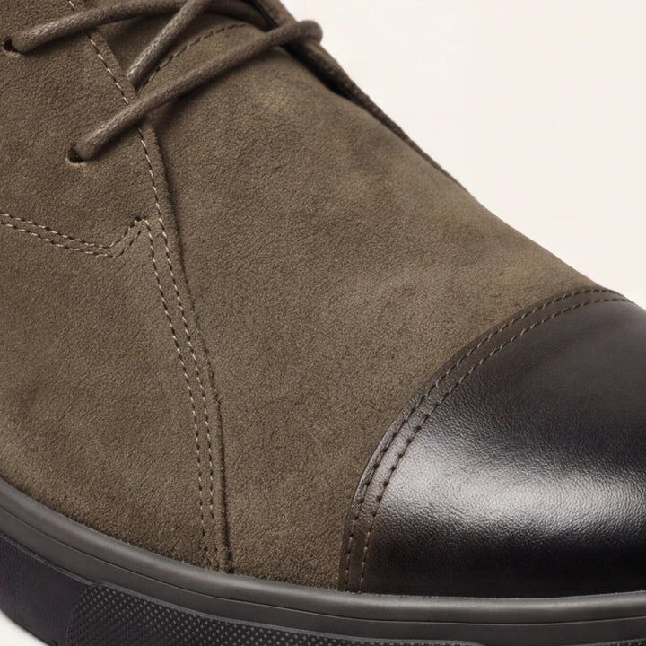 Brineman Leather Shoes - Green - ankle shoes - Brondals - Image 4