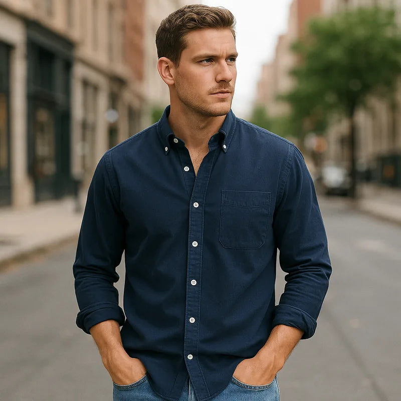 Camisa de algodón Fredrick Ford