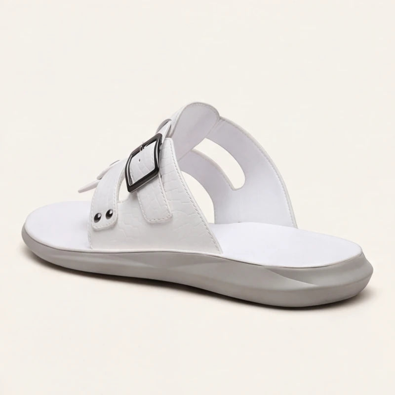 Lariva Leather Sandals - White - leather sandals - Brondals - Image 3