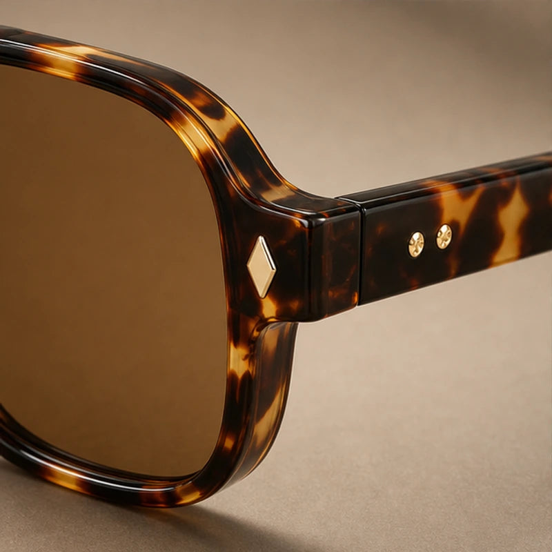 Palma Azure Aviator Sunglasses - Classic Havana - aviator sunglasses - Brondals - Image 3