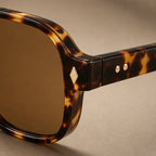 Palma Azure Aviator Sunglasses - Classic Havana - aviator sunglasses - Brondals - Image 3