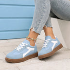 Isla Colorblock Low-Top Sneaker - Powder Blue - casual shoes - Brondals - Image 7