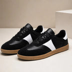 Yardley Low-Top Retro Sneakers - Black/White - Sneakers - Brondals - Image 2