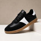 Yardley Low-Top Retro Sneakers - Black/White - Footwear > Sneakers > Casual Sneakers - Brondals - Image 1