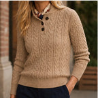 Yolanda Cashmere Sweater - Khaki - Catalog Group: Clothing - Brondals - Image 2